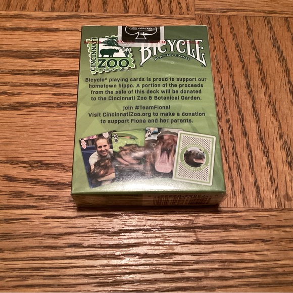 Fiona the Hippo Playing Cards- new - Picture 2 of 4